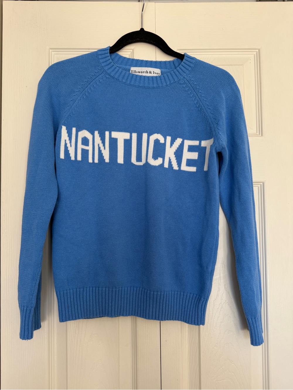Ellsworth & Ivey Nantucket Blue Crewneck Sweater